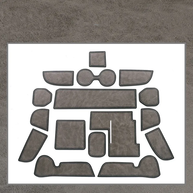 

Car Leather Door Slot Mat Coaster Anti-skid Mat Storage Mat For Honda eNS1 eNP1 2022 Left hand drive Auto Accessories