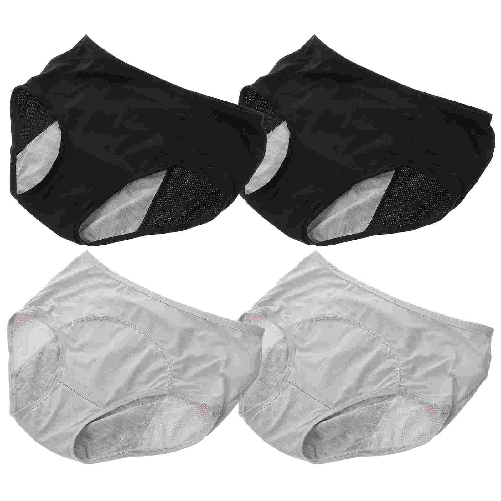 

4Pcs Lingeries Lingeries Period Heavy Flow Breathable Menstrual Menstrual Briefs for