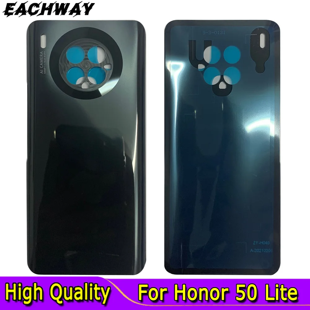 

New For Huawei Honor 50 Lite Battery Cover Rear Door Housing Case Replacement Parts 6.67" For Honor 50Lite Back Cover Rear Panel