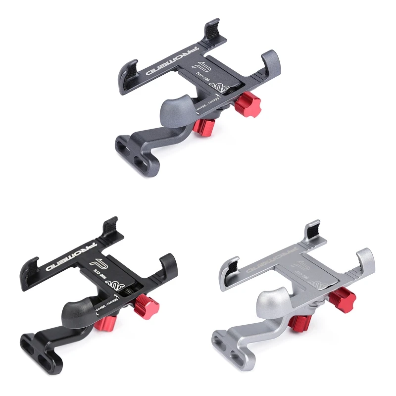 

Aluminum Alloy Bike Phone Mount Clamp Arm Anti Shake & Stable Bike Phone Holder D5QD