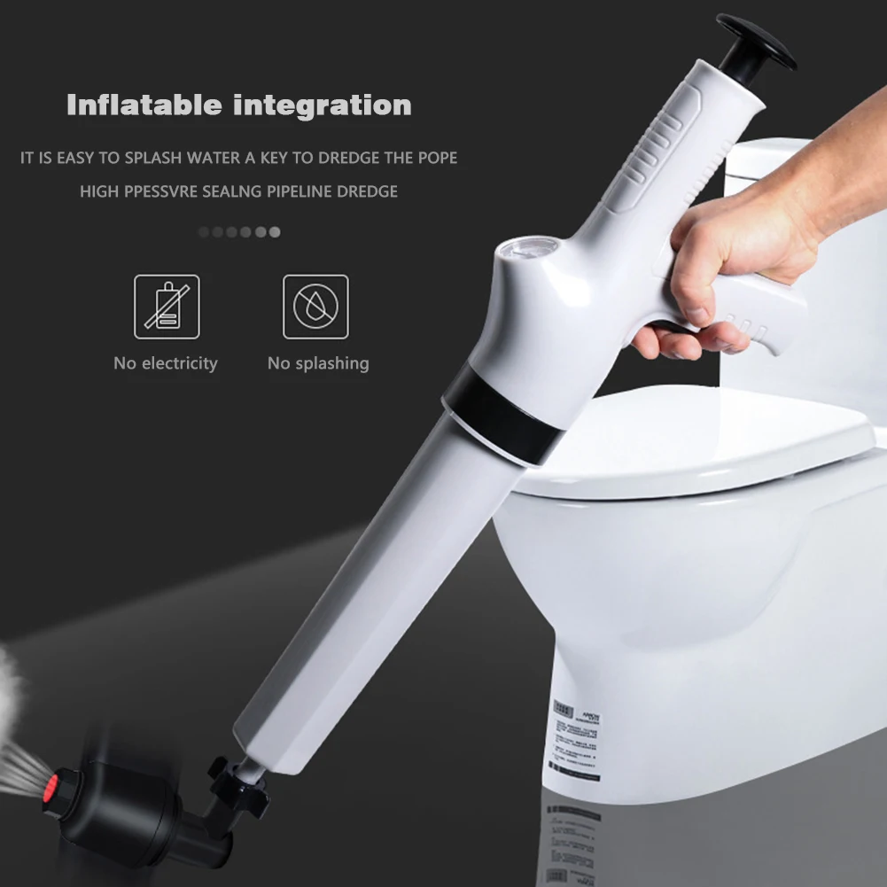 Professional High Pressure Air Drain Blaster Clog Dredge Clogged Remover  Toilet Plunger Bathroom Sink Drain Blaster – de bästa produkterna i  webbutiken Joom Geek