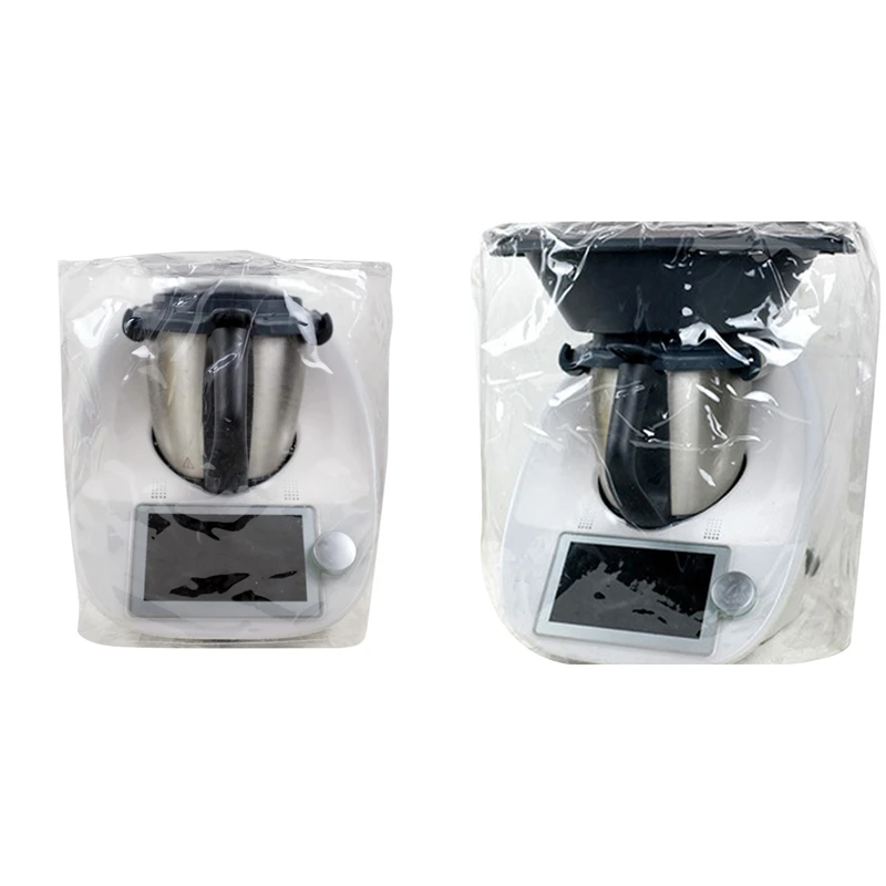 Machine Dust Cover For TM5/TM6 Thermomix Kitchen Accessories Transparent PVC Material Dust And Oily Protective Cover