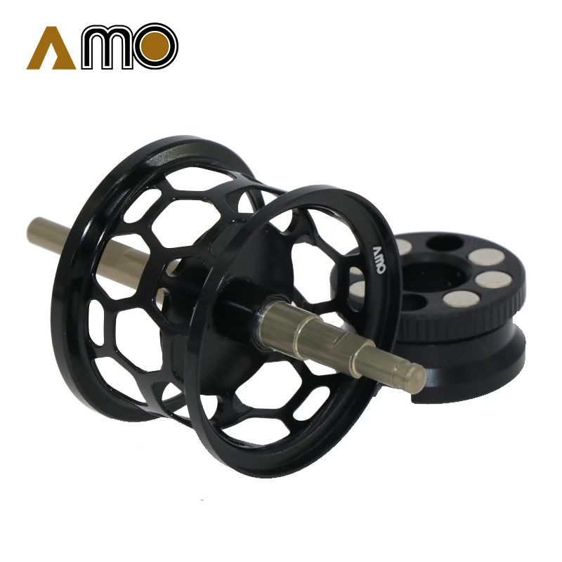 AMO DIY 釣りリールスプール軽量釣りリールスプールアルミ合金