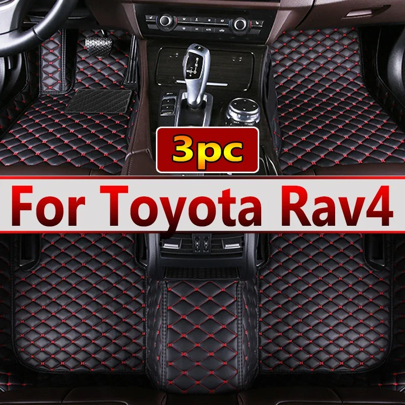 

Автомобильные коврики для Toyota Rav4 2020 2019 (XA50 50), автомобильные аксессуары для интерьера, водонепроницаемые защитные чехлы, кожаные коврики Rav 4