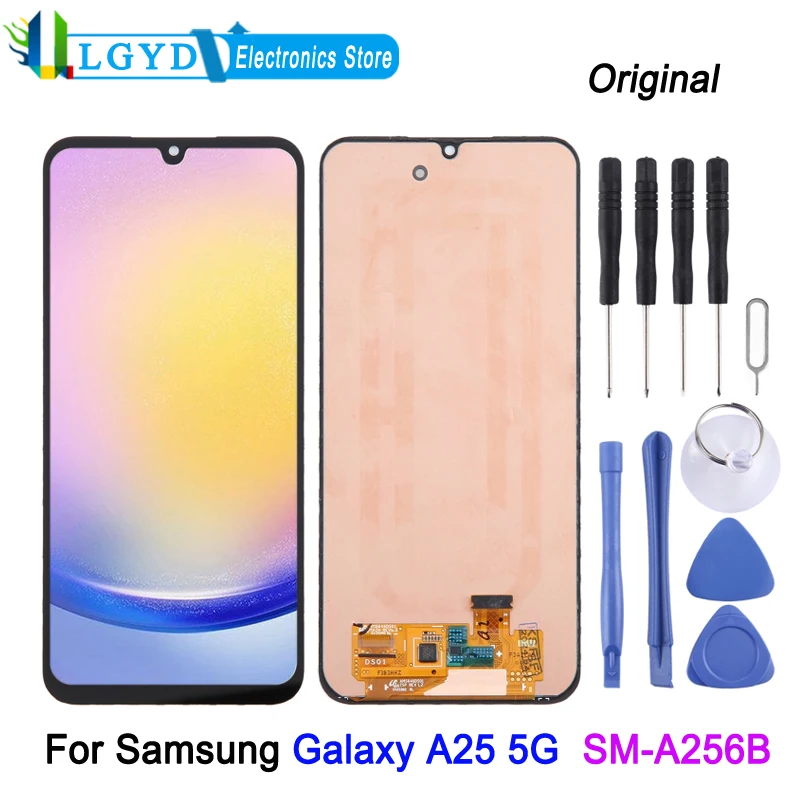 

Super AMOLED ЖК-экран для Samsung Galaxy A25 5G Phone 120Hz дисплей и дигитайзер полная сборка Запасная часть