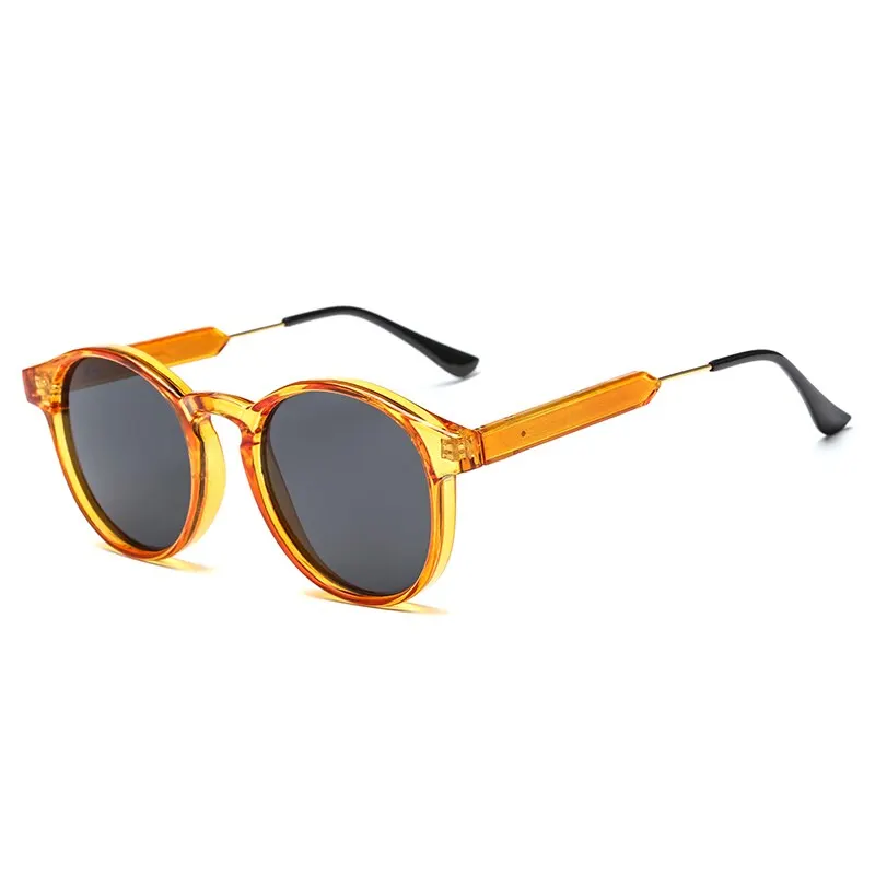 Sunglasses Retro Round Female Male Brand Design Transparent Female Sunglasses Men And Women Sunglasses Uv400 2023_voghion.com