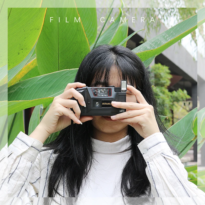Retro 135 Film Camera Non-Disposable Film Camera FETANA 35MM Fully Automatic 6