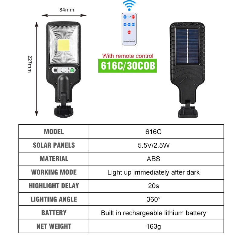 Solar Street Lights Outdoor Solar Lamp With 3 Light Mode Waterproof Motion Sensor Security Lighting for Garden Patio Path Yard solar led flood lights Solar Lamps