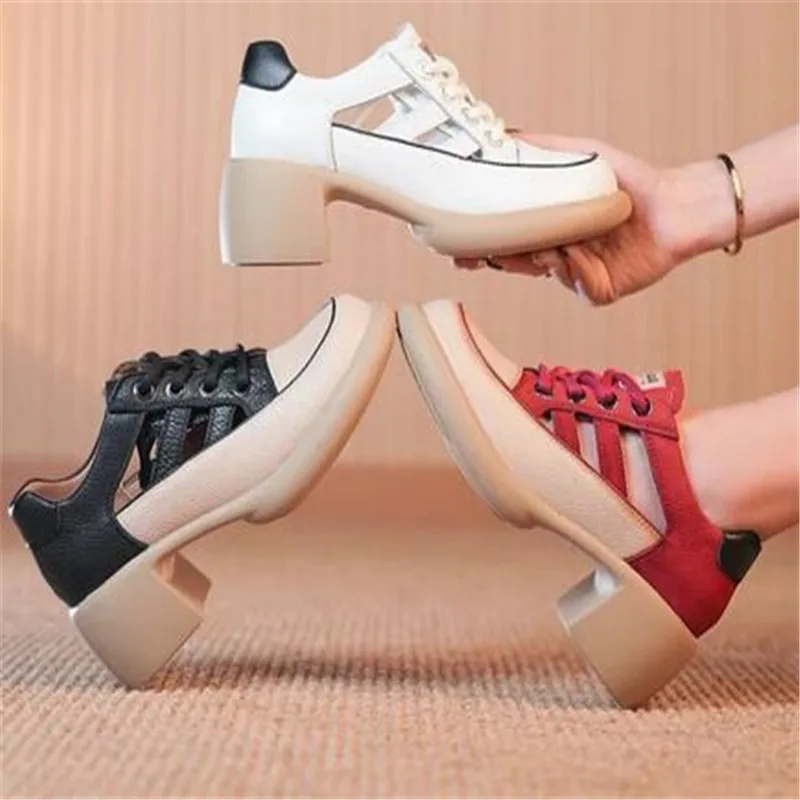 

2023 Women Heeled Sandals with Platform Shoes Summer Beach Sandalias Mujer Casual Elegant Wedges Shoes for Women