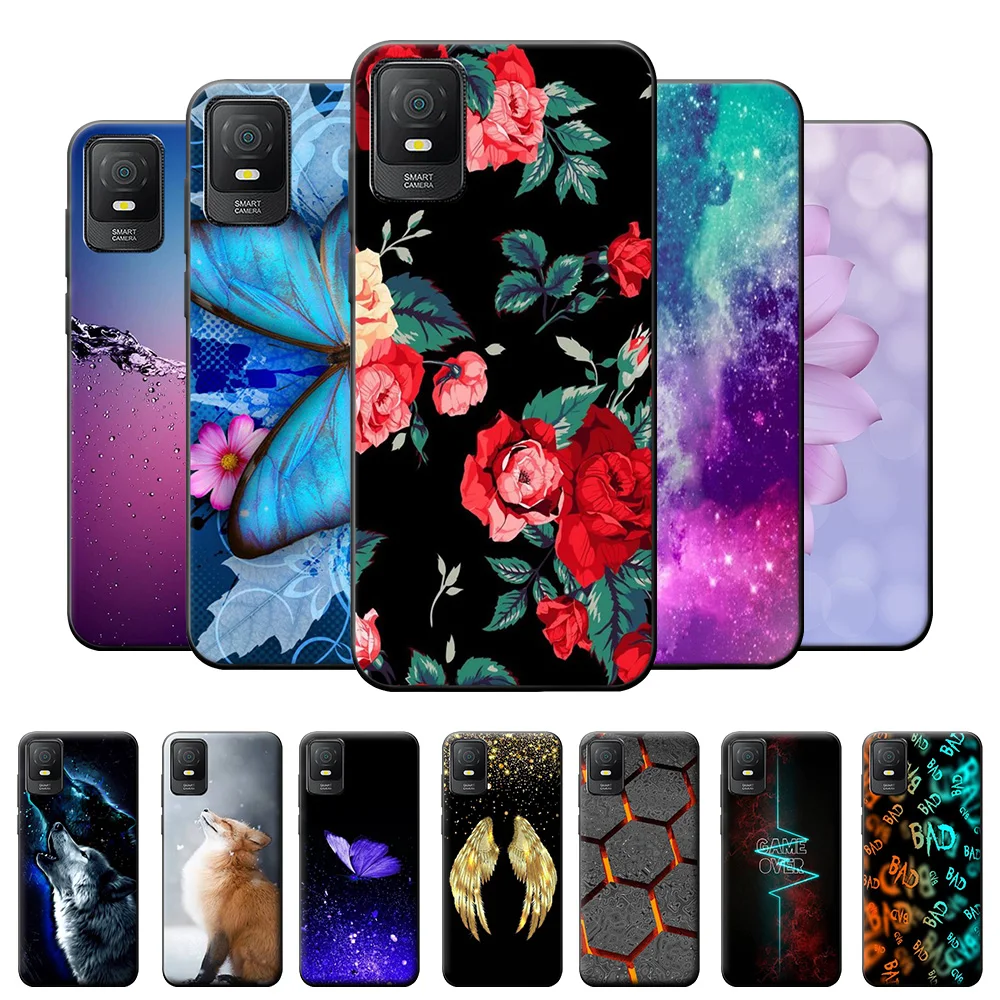 Per Tcl 403 Custodia Antiurto Sottile Custodia Morbida In Silicone Per Tcl 403 Cover Per Tcl 403 Tpu Copertura Opaca Paraurti Coque