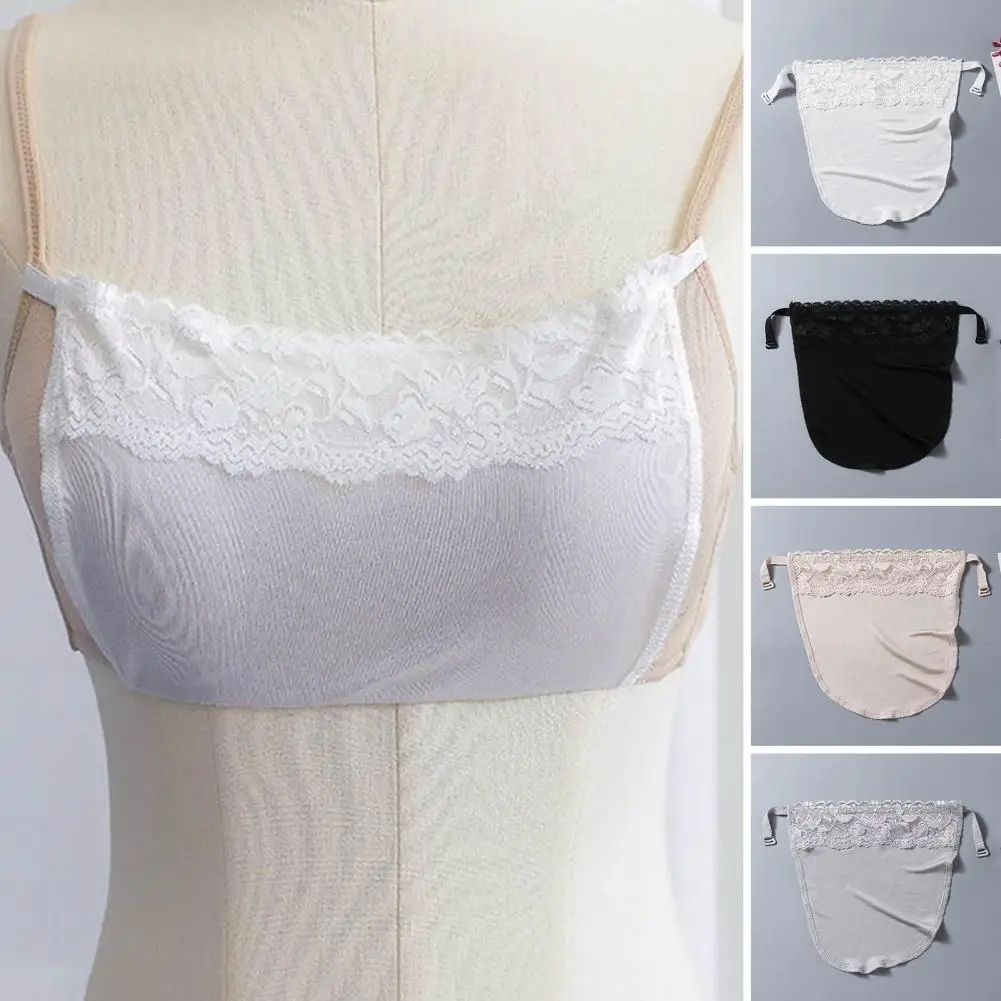 Lace Tube Top Lace Decorative Chest Cover Anti-slip Tube Top Breathable Modesty Panel Wear Underwear for Women for Fashion