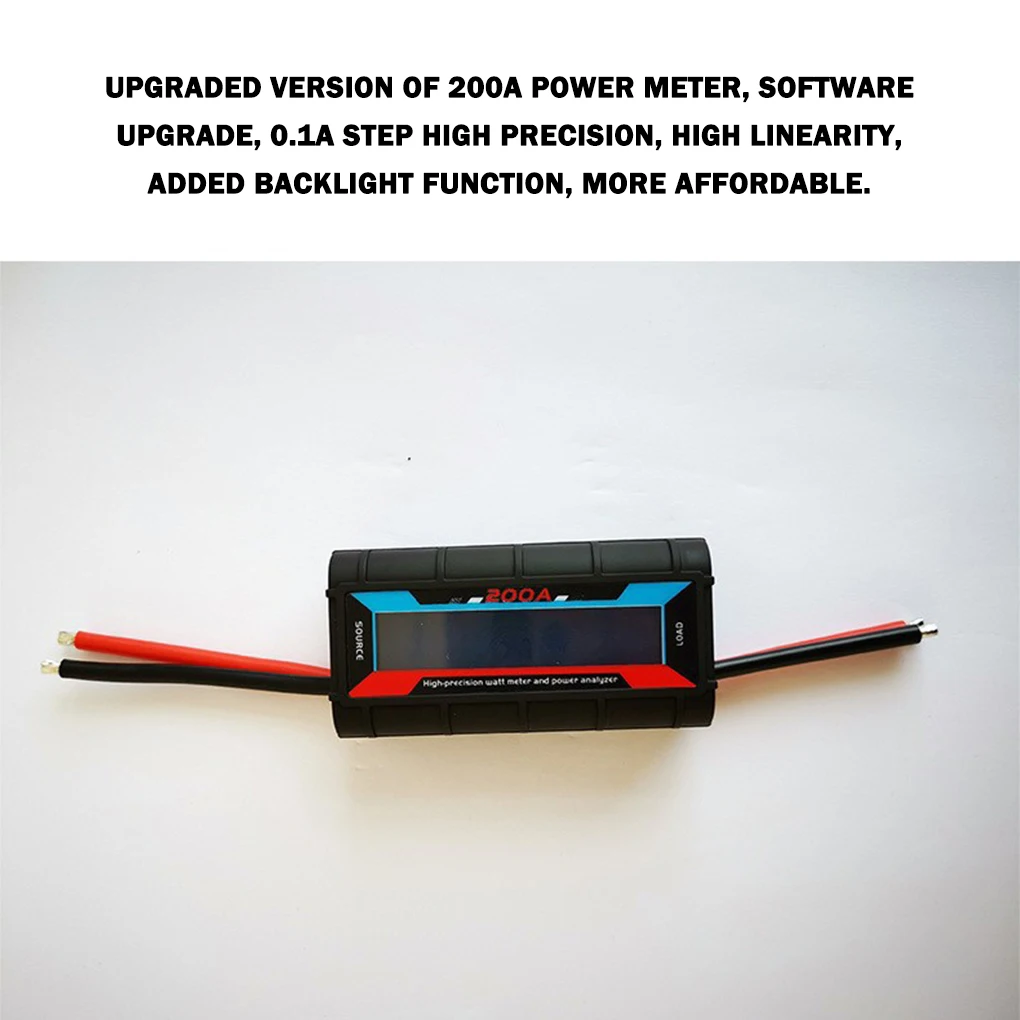 200A /150A Digital Monitor Solar Power Monitor Tester Professional Battery Meter Precise LCD Volt Amp Watt Power Analyze