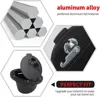 Black Aluminum Fuel Filler Door Locking Gas Tank Cap Cover for 2007-2018 Jeep Wrangler JK JKU & Unlimited Accessories 3