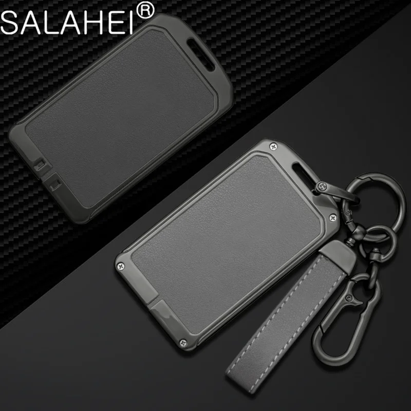 

Zinc Alloy Car Smart Card Key Case Cover Shell For Tesla Model 3 Model Y Keyless Protection Holder Fob Keychain Auto Accessories