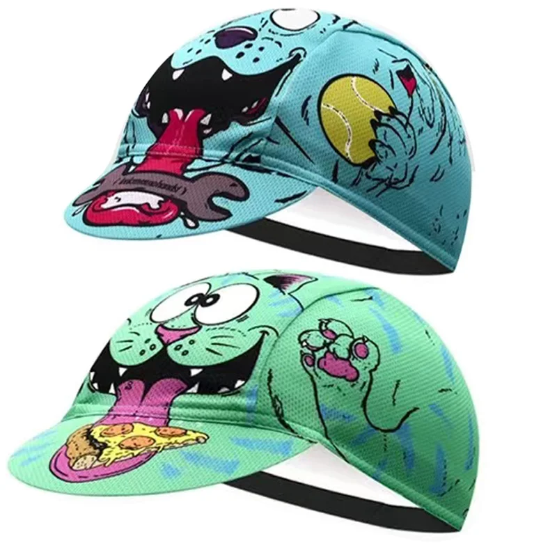 

New Classic Blue Green Cute Summer Breathable quick Drying Cycling Hats For women And Men