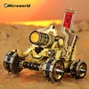 Microworld 3D Metal Puzzle Game Artillery Chariot Model DIY Jigsaw Kits Laser Cutting Toys Christmas Gifts For Teen Adults Kids 3
