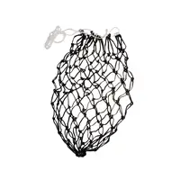 Durable 92cm/ 36" Nylon Slow Feed Hay Net for Horses 20 Mesh Hole Blue 1