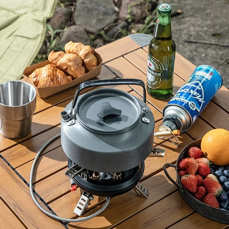Camping Gas Stove Camping Burner Butane Gas Burner with Piezo Ignition BRS-201A camping cookware