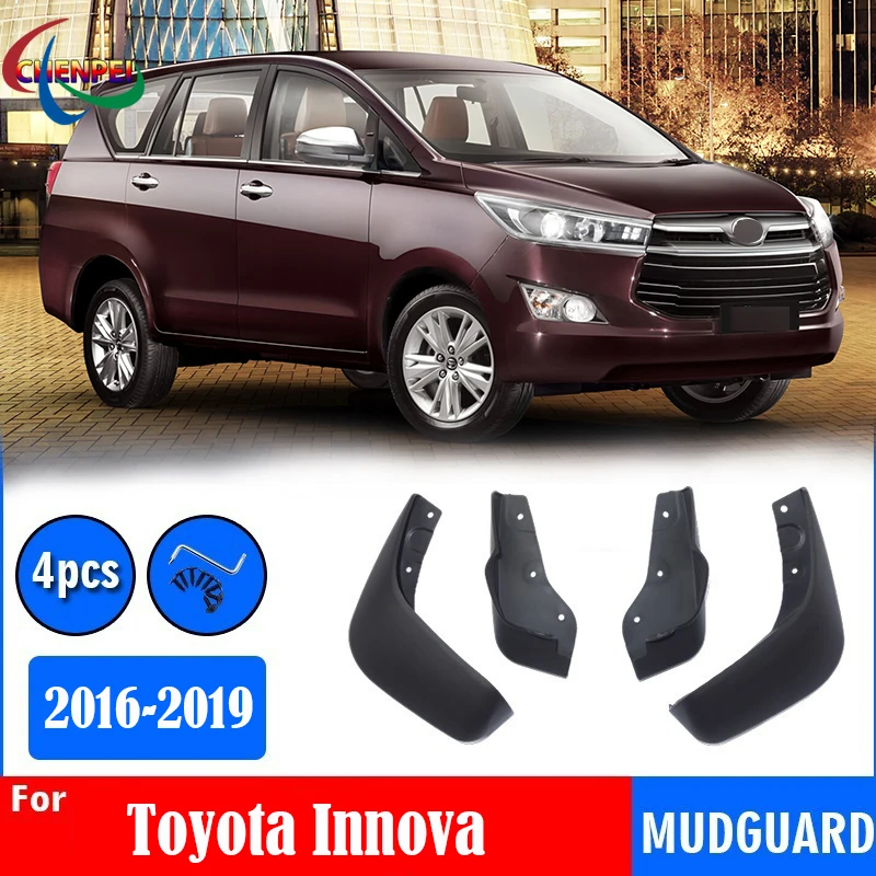 

For Toyota Innova 2016 2017 2018 2019 Car Tire Modified Fender Mud Guard Car Decoration Accessories