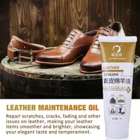 Waterproof Shoe Polish Leather Maintenance Oil Polisher Cleaning Tool For Artifact Refurbished Changing Care White Brown Black 2