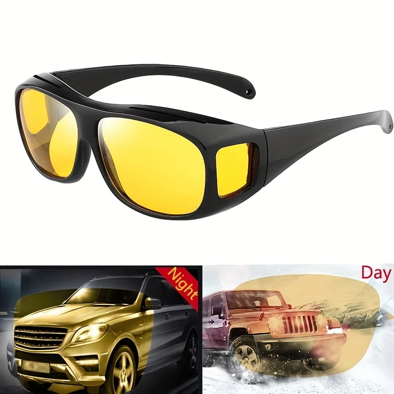 Night Vision Sunglasses For Women Men Anti Glare Day And Night