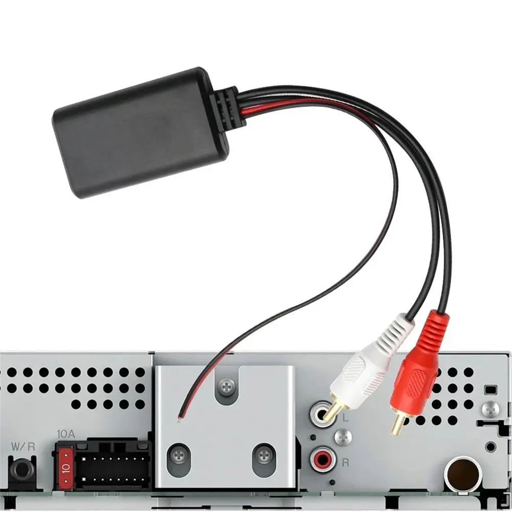 Durable Universal Auto Audio Input Wireless Music Cable Adapter AUX Receiver Bluetooth Receiver 2 RCA Cable Module bluetooth adapter bluetooth audio receiver bluetooth transceiver adapter audio adapter bluetooth aux adaptor