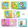 Infant Educational Toys  Can Not Tear Bath Cloth Book Baby Enlightenment Cartoon Waterproof Picture Baby Book  Toy Cloth Book 5