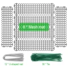6/10Pcs Gardening Cat Scat Mat Repellent Mat Anti-Cat With Prickle Strips Spikes Straps Deterrent Keep Cat Dog Away Digging 4
