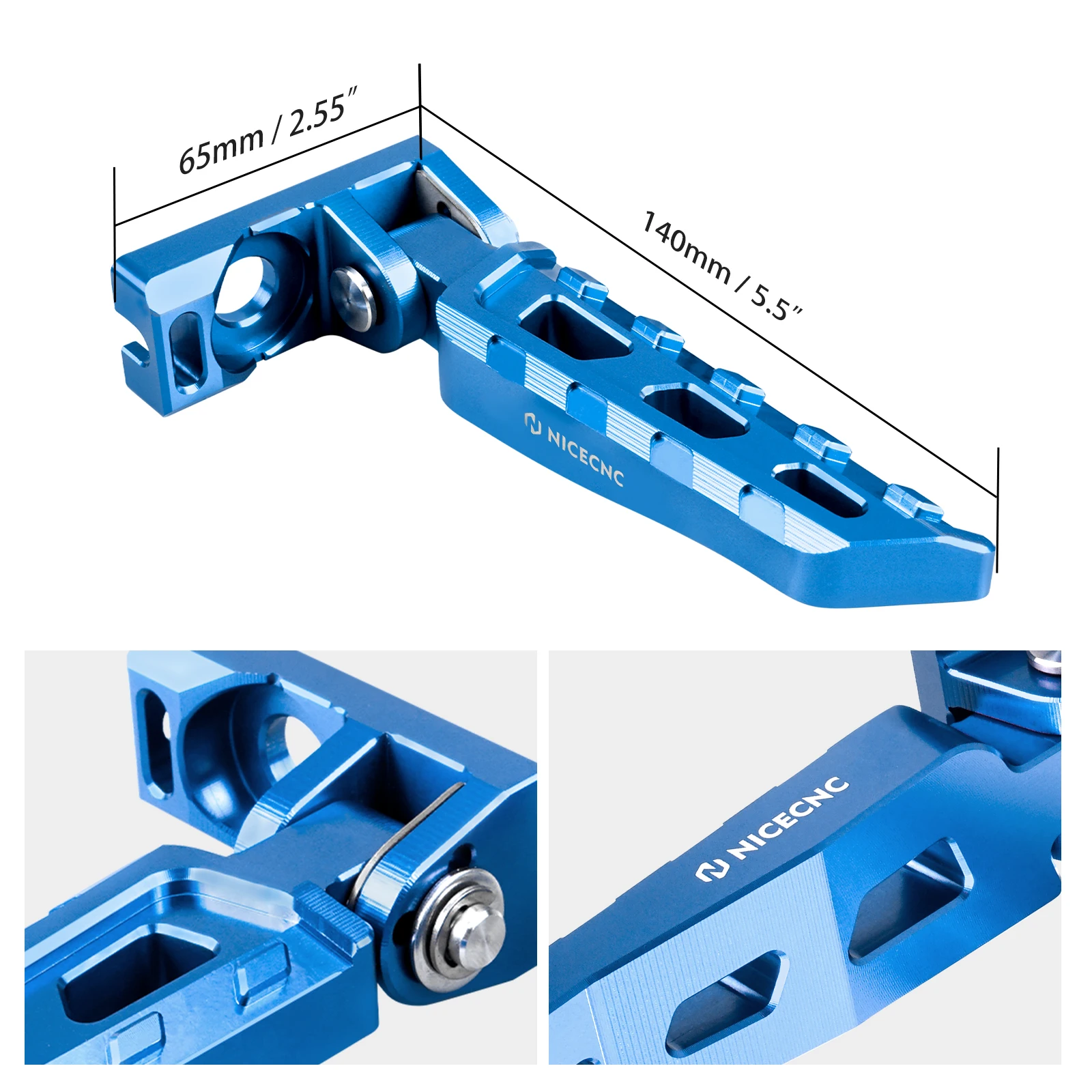 Für Surron Light Bee X S L1E Für Segway X160 X260 Kettenspanner-Einstellblöcke und Hinterachsmutter Radabstandshalter Nabenhalsbänder – Detail 2