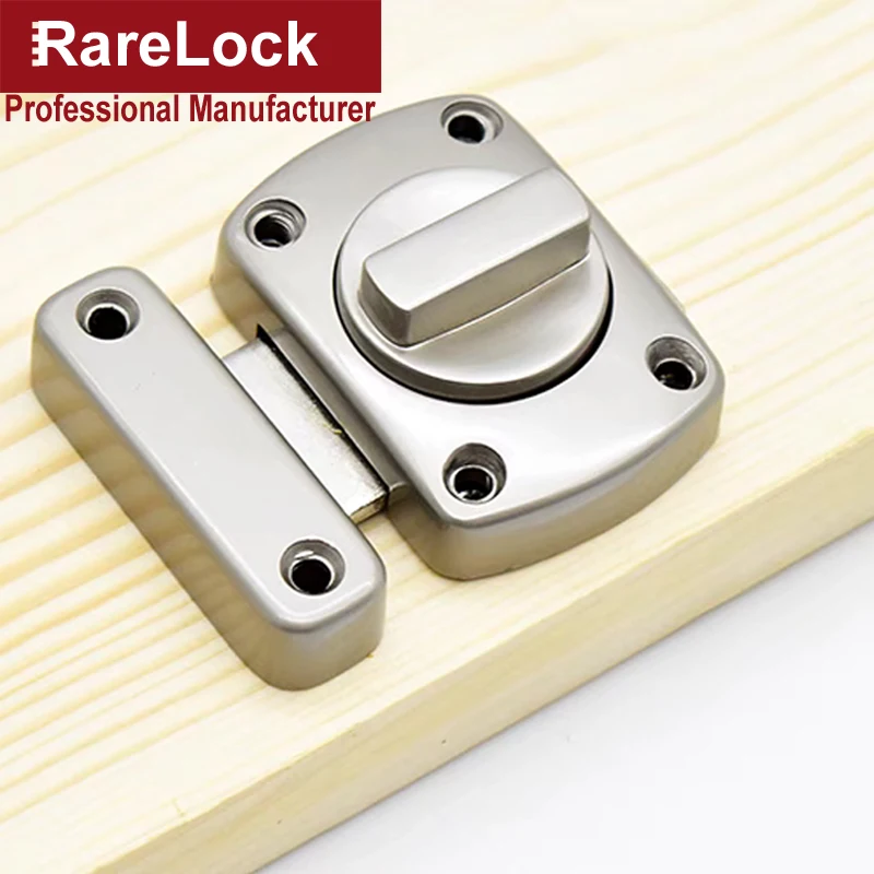 Deadbolt Door Hasp Bolt Door Latch Anti-theft Lock Buckle for Sliding Cabinet Toilet Office MA125 H door latch
