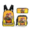 icrimax Merch  3pcs/Set School bag, lunch bag, pencil case school bags for girls school bags for boys men's children's backpack 5