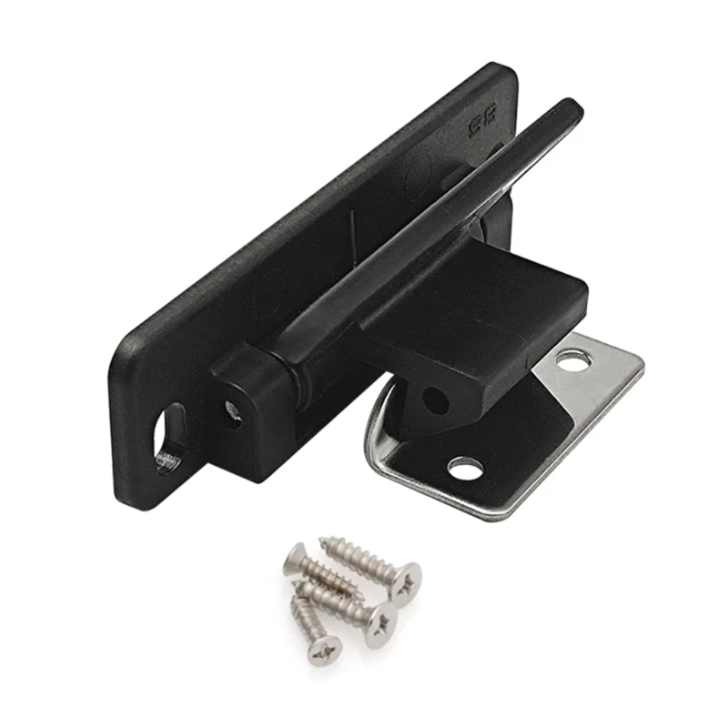 Türschloss Für Wohnwagen & Camper - Badezimmer Türriegel Schwarz Für RV & Boot