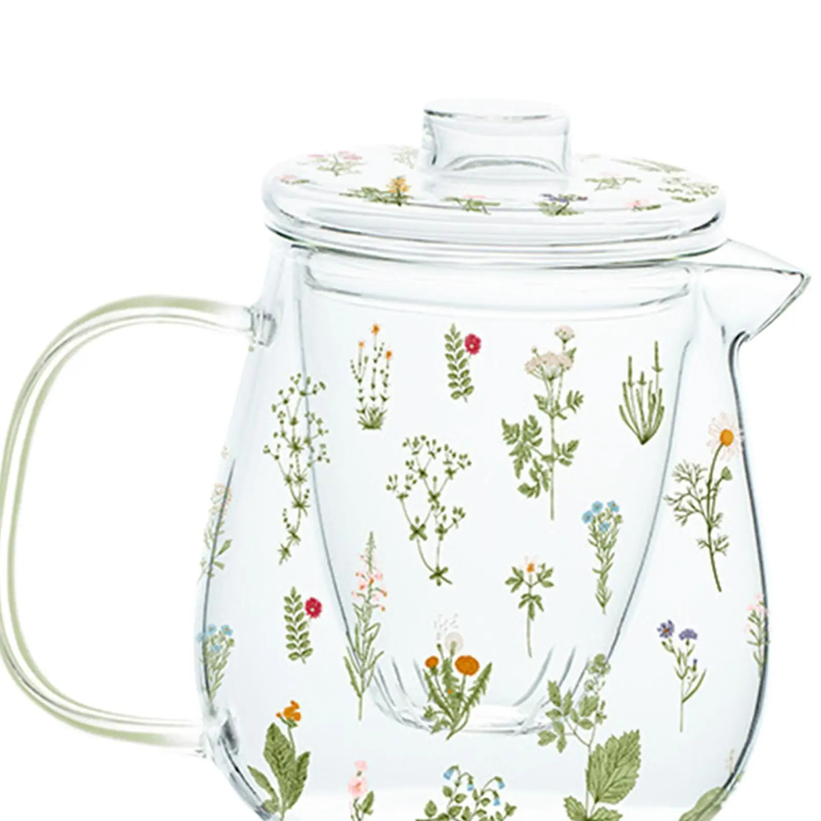 Tea Blooming Teapot Transparent with Tea Strainer Tea Kettle Loose Leaf Teapot for Home Birthday Party Anniversary Gift Tea Blooming Teapot Transparent with Tea Strainer Tea Kettle Loose Leaf Teapot for Home Birthday Party Anniversary Gift