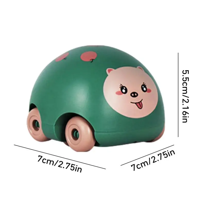 Kids Vehicle Toys Educational Wind Up Car Toys Cute Clockwork Toy Lightweight Sensory For Enhance Fine Motor Skills