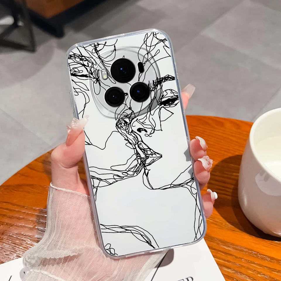 Duck Bow Transparent Silicone Durable Simplicity Bumper Case