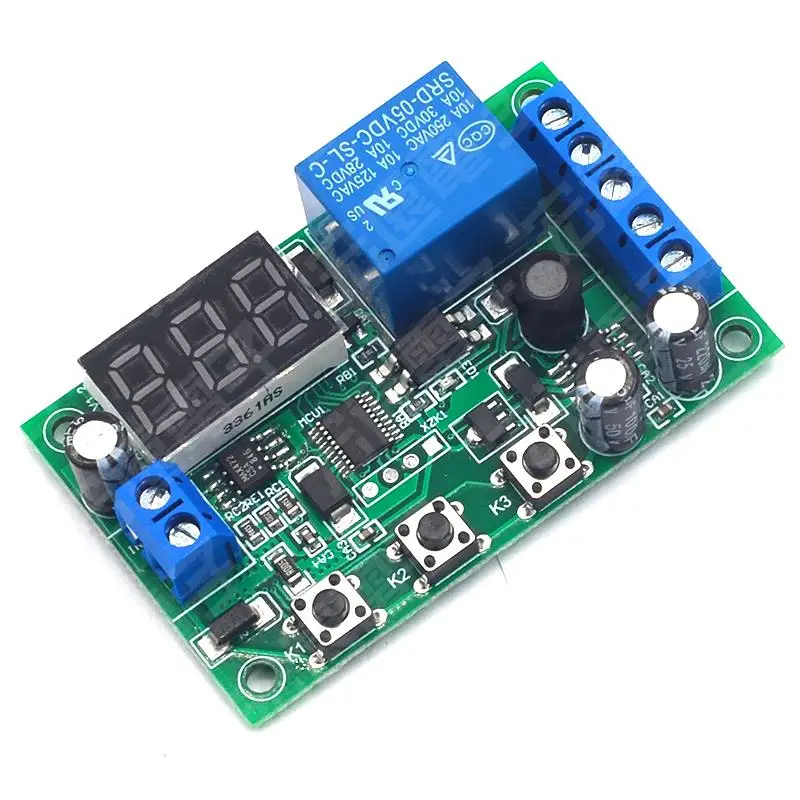 

Модуль обнаружения постоянного тока, реле, цифровой дисплей, переключатель сигнализации от перегрузки по току, контроллер, защита от блокировки двигателя