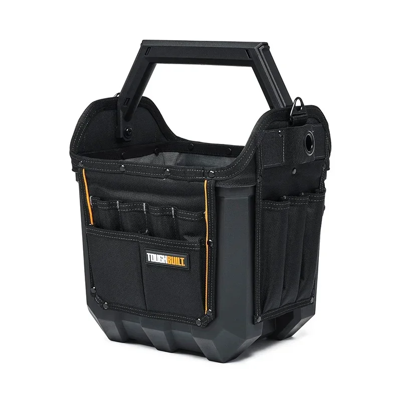 TOUGHBUILT TB-CT-82-12 12 inch hard bottomed tool bag is sturdy, easy to use, portable, and multi storage expert level 5