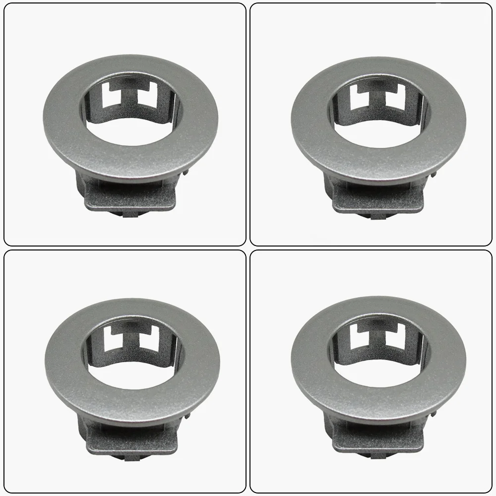 

4Pieces Bilver Color 89348-28100-B0 Ultrasonic Parking Sensor Retainer For 06-12 TOYOTA HYBRID AHR20 Park Assist Sensor Bracket