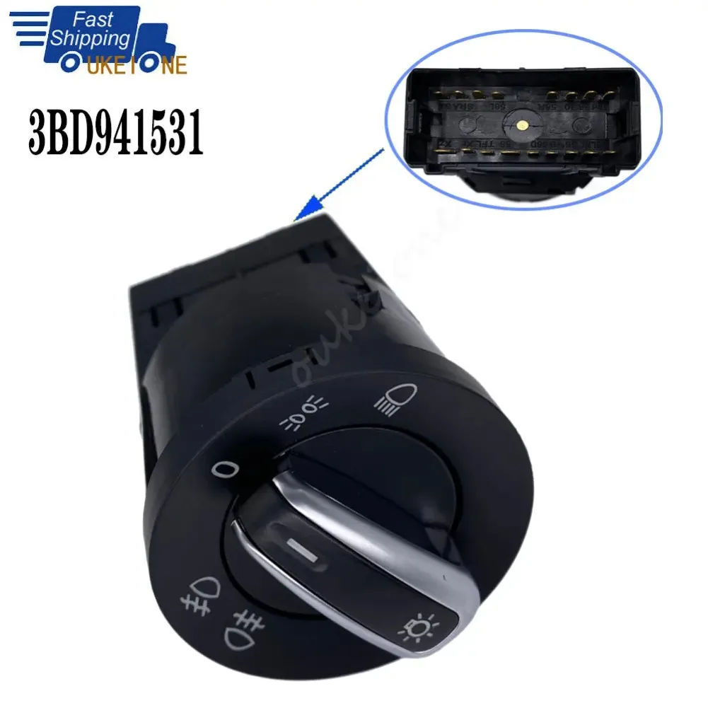Interruttore Fari Per Volkswagen Maggiolino 1971-1978 E Type 3 1971-1973 | Codice EMPI 98-9424-B - 2
