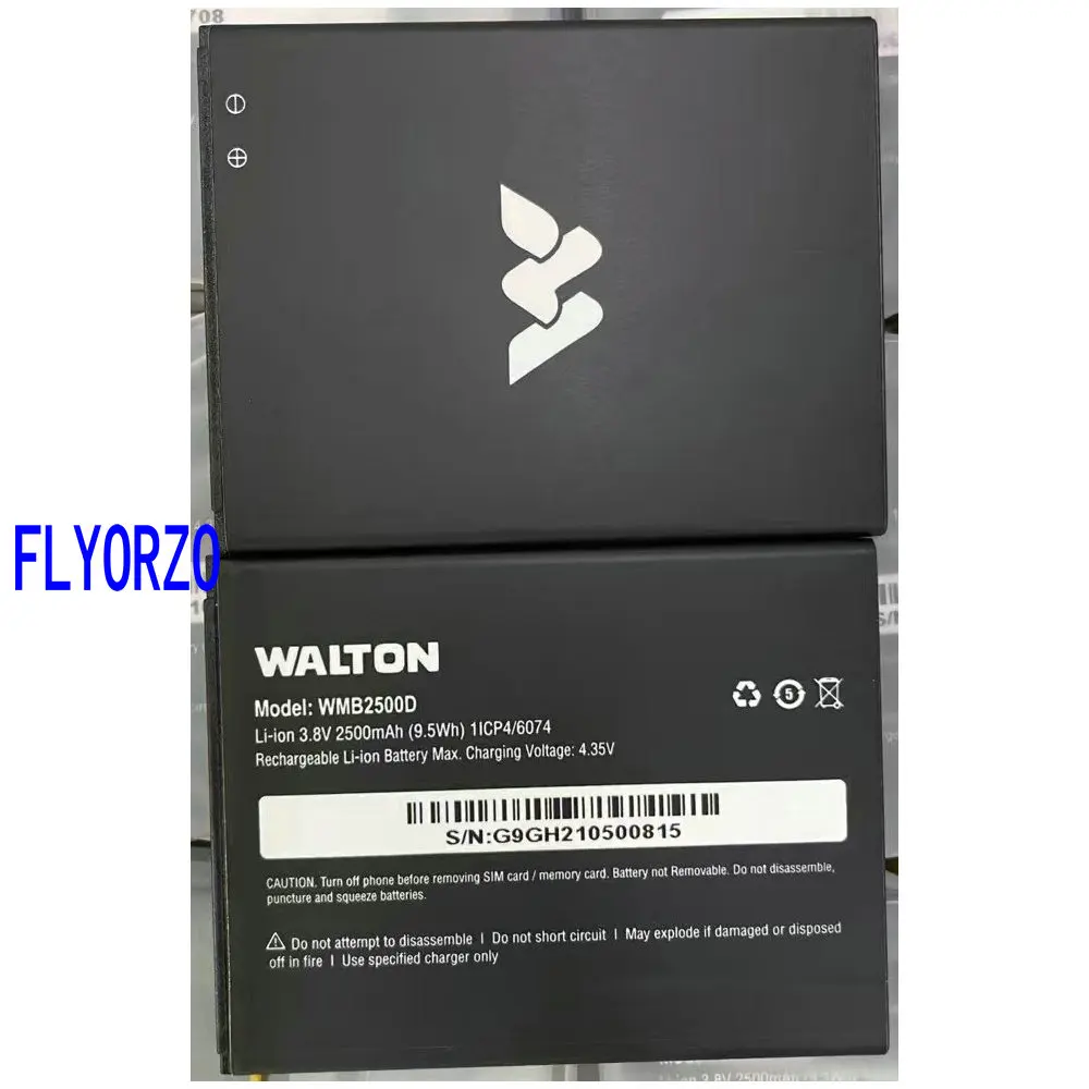 3.8V Brand new spot WALTON WMB2500D 2500mAh/9.5Wh  high capacity replacement battery