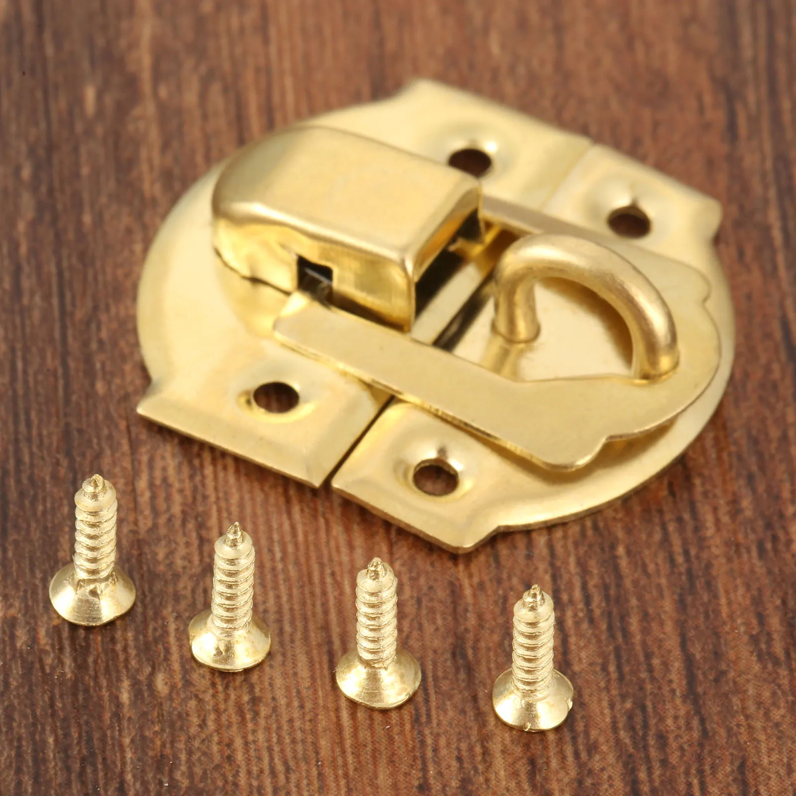 10pcs 27*29mm Box Latch Clasps for Jewelry Chest Box Suitcase Padlock Handbag Buckle Clip Clasp