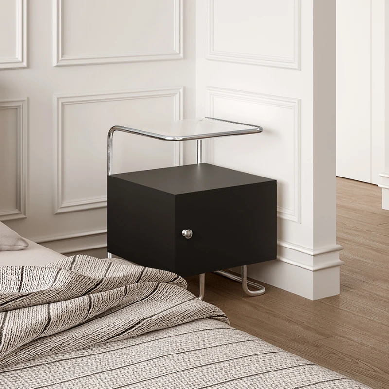 

Gu and design sense ins bedside cabinet, sofa side cabinet, simple cabinet, small cabinet, storage cabinet, stainless steel