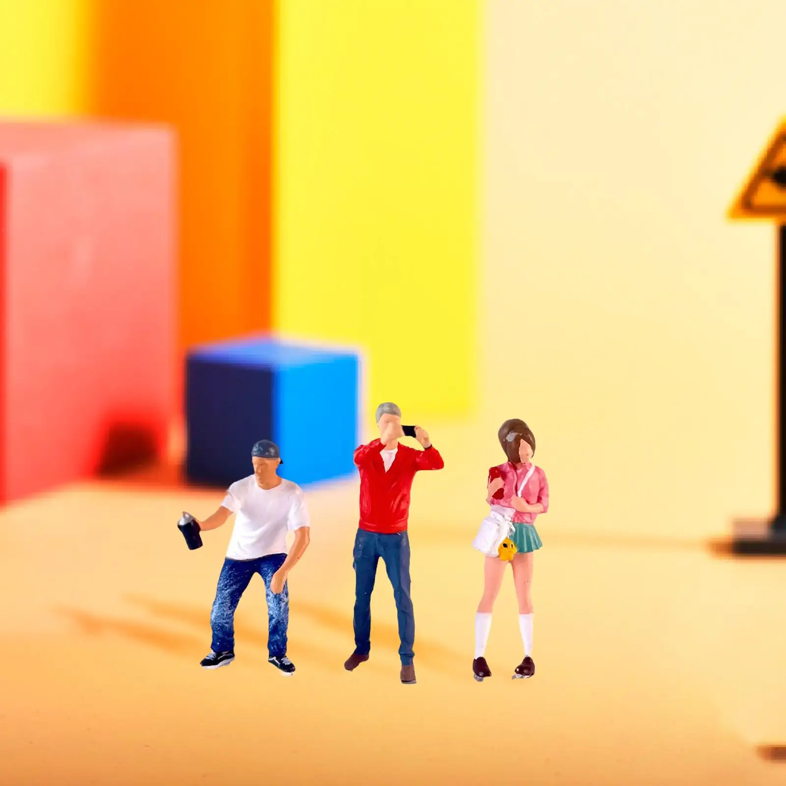 

Масштаб 1/64, миниатюрные фигурки, макет, Декор, фигурки для мальчиков и девочек, для песочного стола