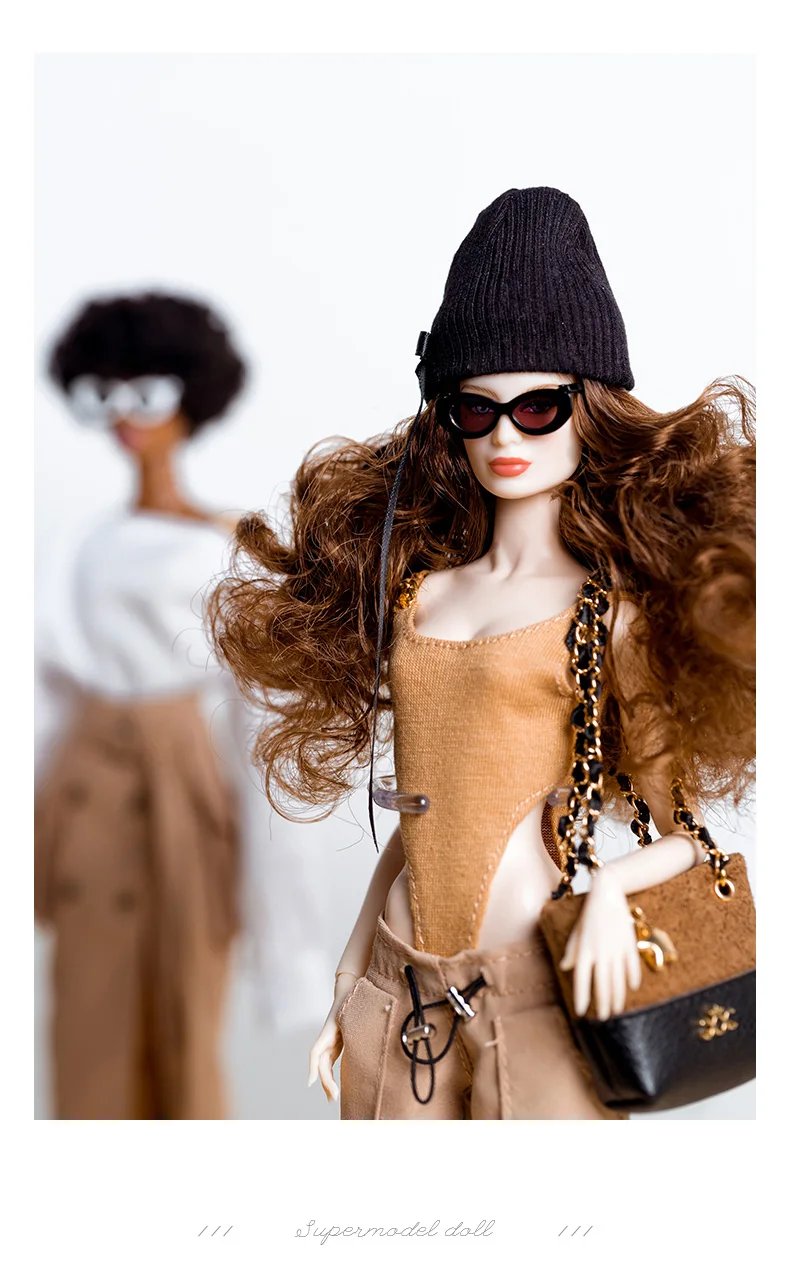 Xianxian Puppenkleidungsset 1/6 Anime BJD Pullover Lederjacken-Sets DIY Spielzeug 32cm Supermodel Spielzeugpuppe Sammlerstück Limitierte Auflage – Detail 11