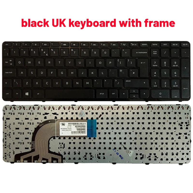Russian/US/UK/Spanish/Latin Laptop Keyboard For HP 9Z.N9HSC.601