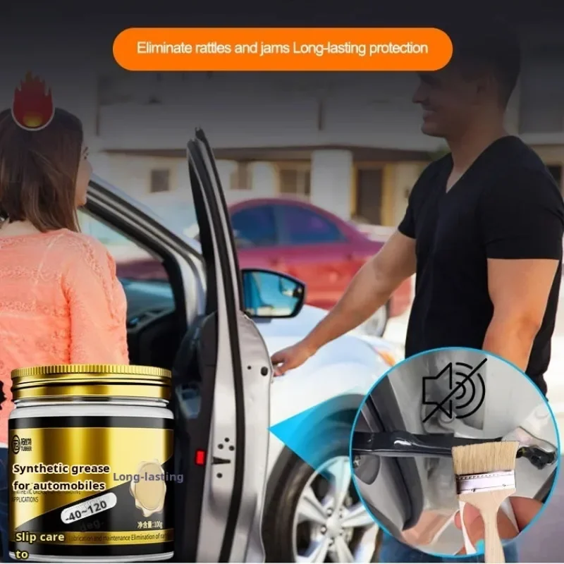 Automotive Grease Maintenance Lubricant Eliminate Rattle Slide Door Sunroof Hinge Track Lubricant Car Sunroof Track Grease