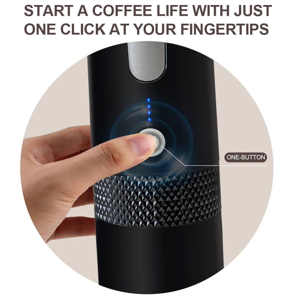 170ML Electric Coffee Maker Portable Wireless Espresso Machine Hot Water Brewing with Capsule for Camping Travel Home Appliance 5