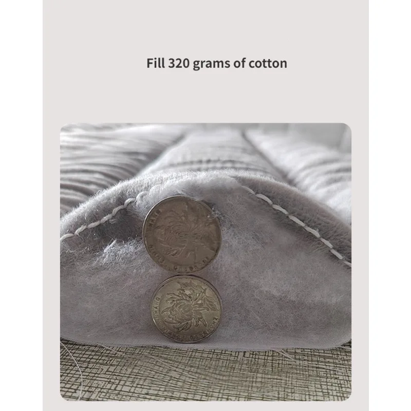 New Headcover Thickened Anti Collision Soft foreskin Wooden Bed Dust Cover Simple Modern Universal Household