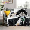 Black Butler Animation Flannel Blanket, Comfortable, Household Picnic Blanket, Suitable for All Seasons 2