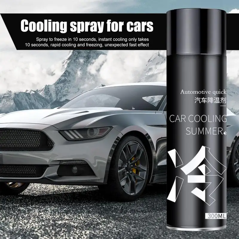 

Cooling Spray Summer Car Seats Quickly Cooling Spray Refreshing Tasteless Instant Release Heat Quick Cool Spray For Summer